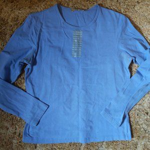 4/$20 | Cotton Ginny Blue Long Sleeve Tee Shirt